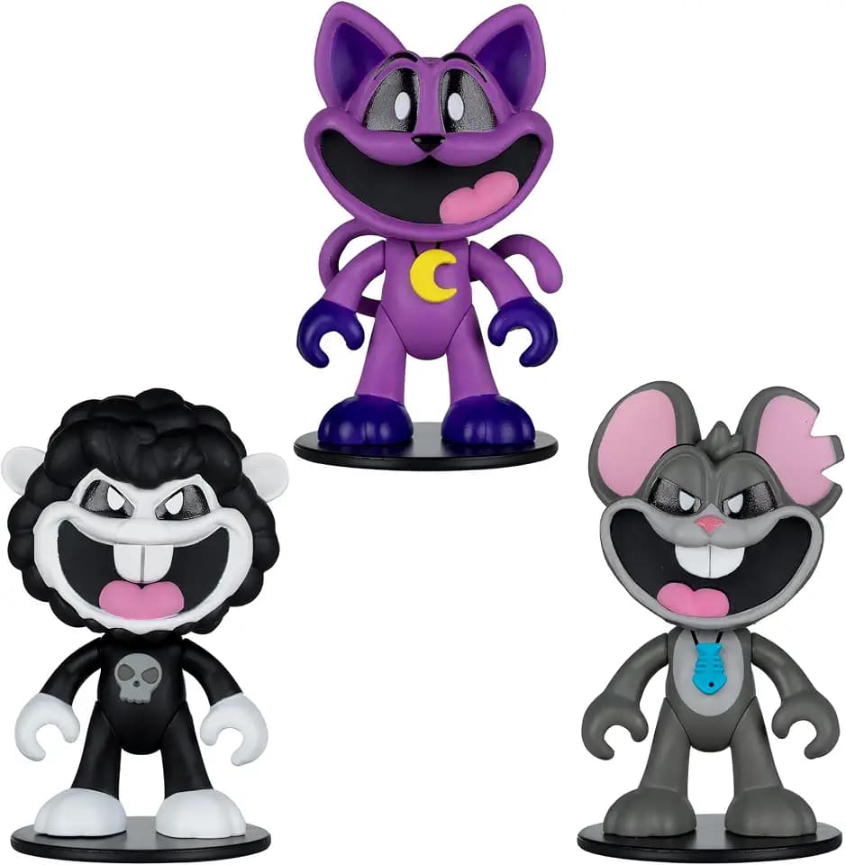 McFarlane Toys- Poppy Playtime 2.5in Critter Mini Figure Blind Box (Series 1) 3 Pack
