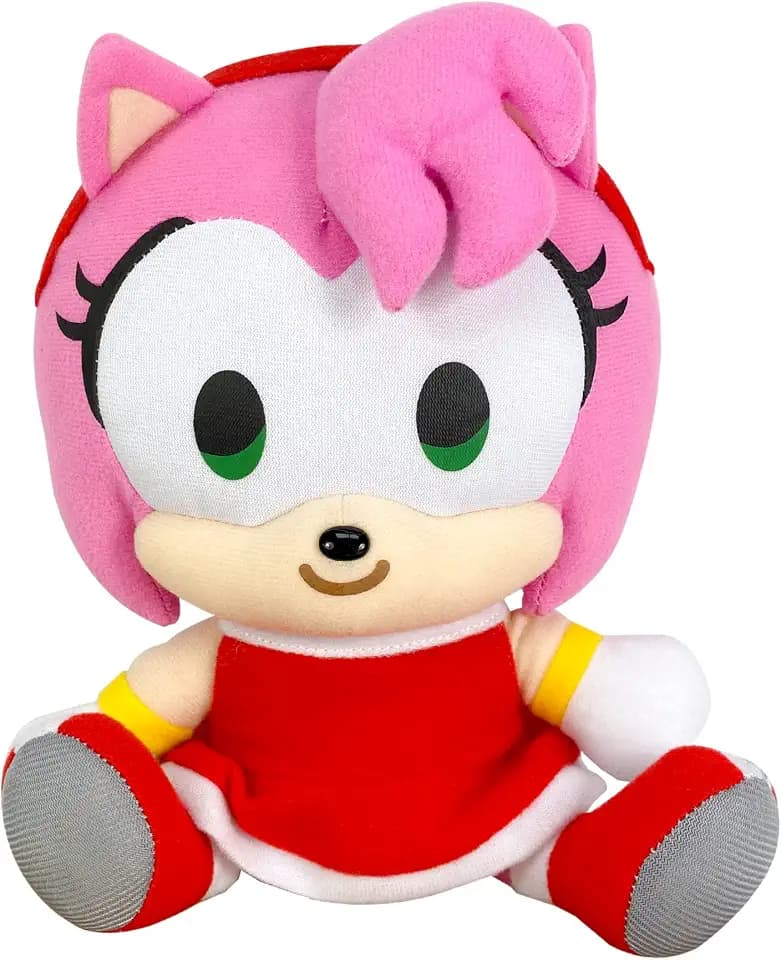 Great Eastern Entertainment Sonic The Hedgehog- Amy Sitting Plush 7" H