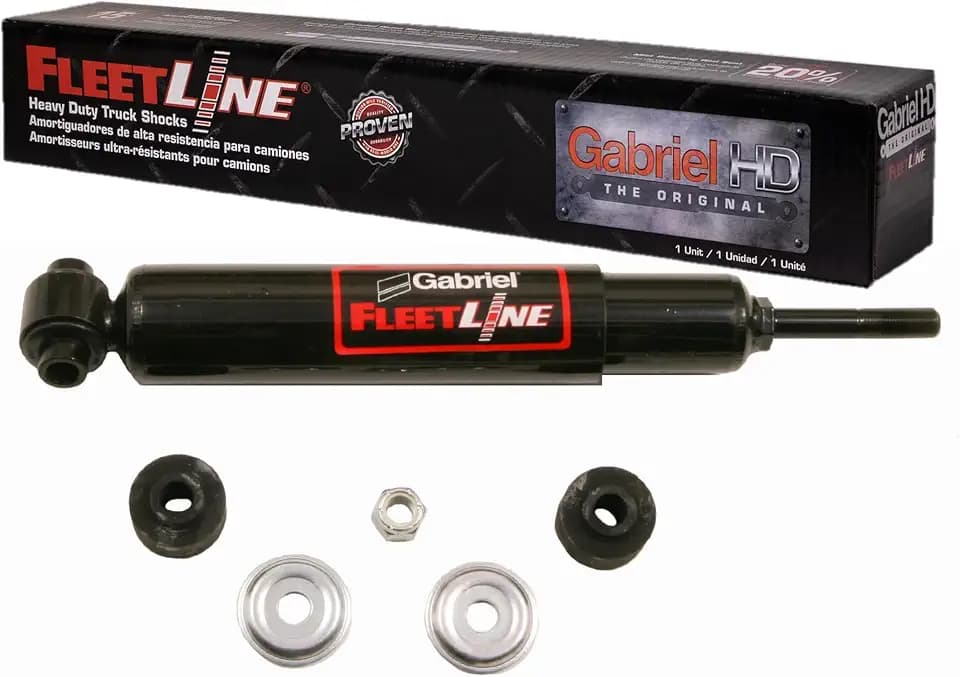 Gabriel 83143 FleetLine HD Truck Rear Shock Absorbers fits Autocar; Crane Carrier; Freightliner; International; Kenworth; Mack; Western Star; OEM# 60680-004, 60680-004L, 64178-001 60680004L