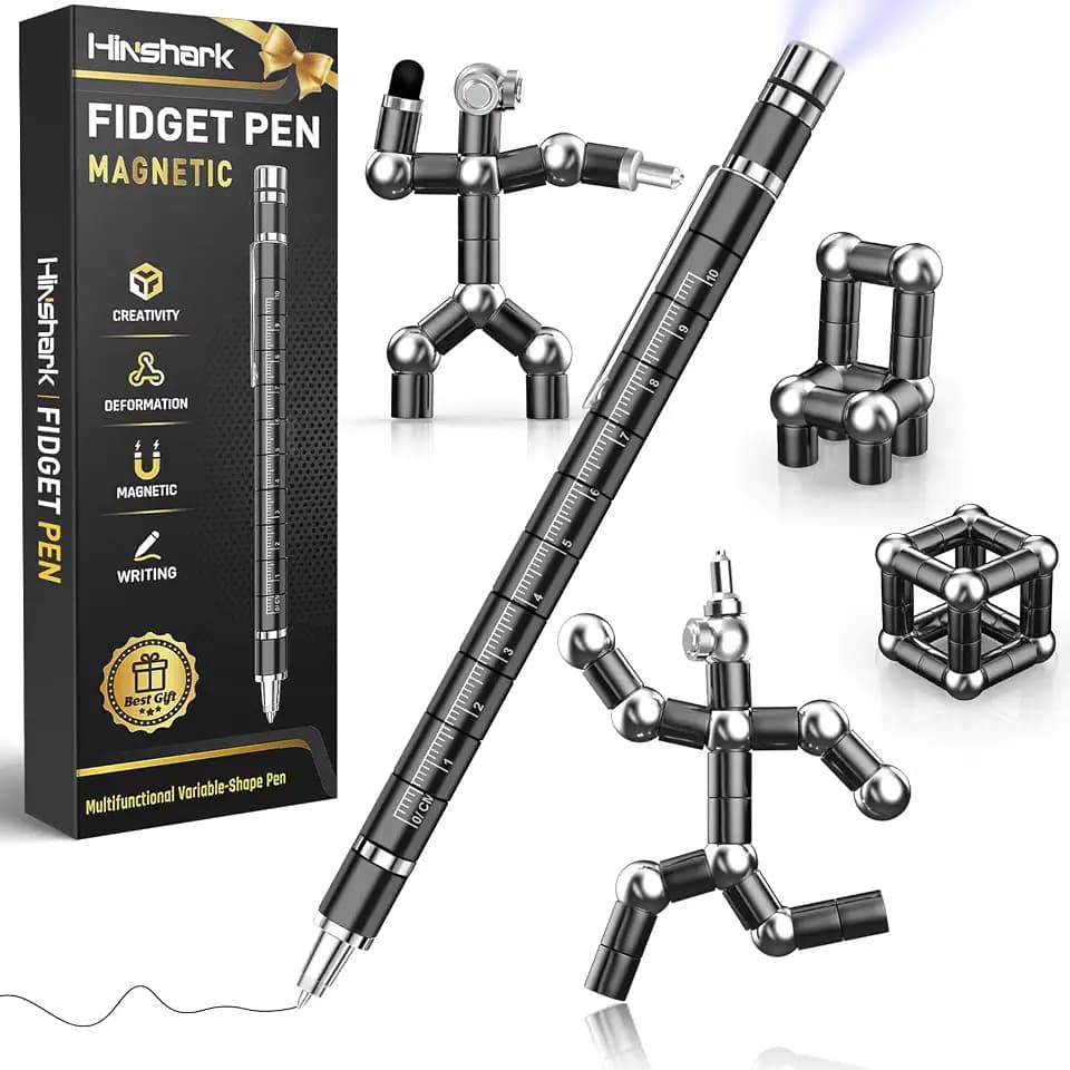 Hinshark Geschenke für Männer, Magnetic Fidget Pen, Männergeschenke