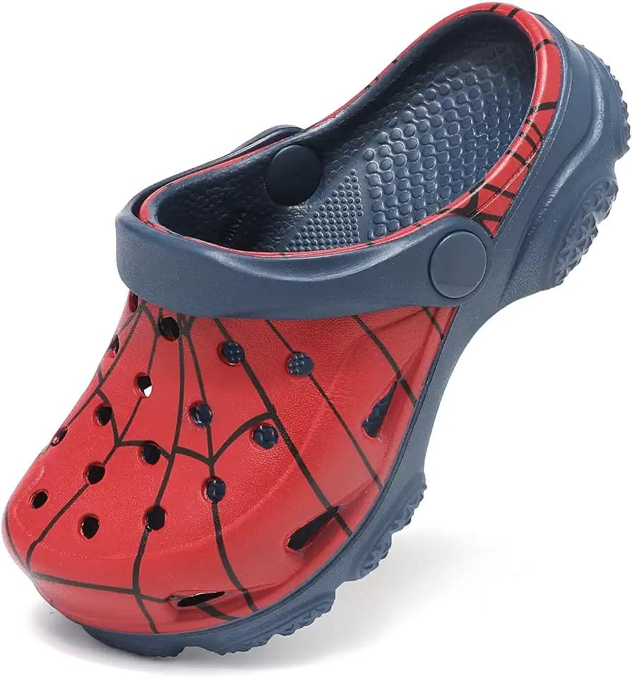 Cubufly Kids Camo Clogs Boys Girls Marbled Tie Dye Slides Sandals Toddler Pool Beach Water Shoes Slippers