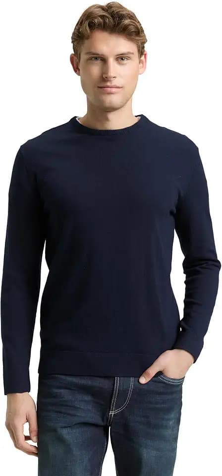 Tom Tailor Herren 1049500 Pullover (1er Pack)