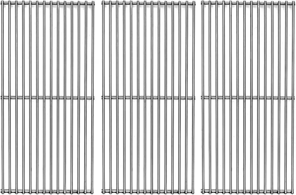 S591SC (3-Pack) 19 1/4" Stainless Steel Wire Cooking Grid Grates Replacement for Brinkmann, Charmglow and Jenn Air 720-0337,720-0512,Kirkland 720-0193 720-0432,720-0025, 720-0108