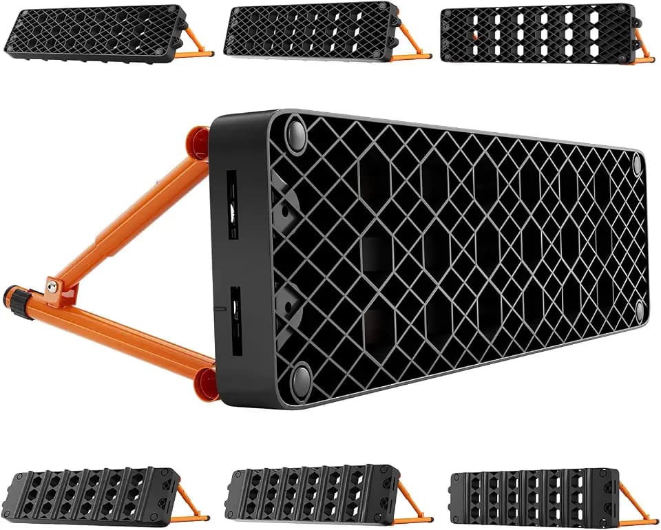 VEVOR Upgrade Soccer Rebounder Board, Mult-Adjustable Angles Portable Soccer Rebound Wall, Foldable Kickback Board, Soccer Practice Equipment, Ideal for Kids & Adults Passing & Shooting Drills