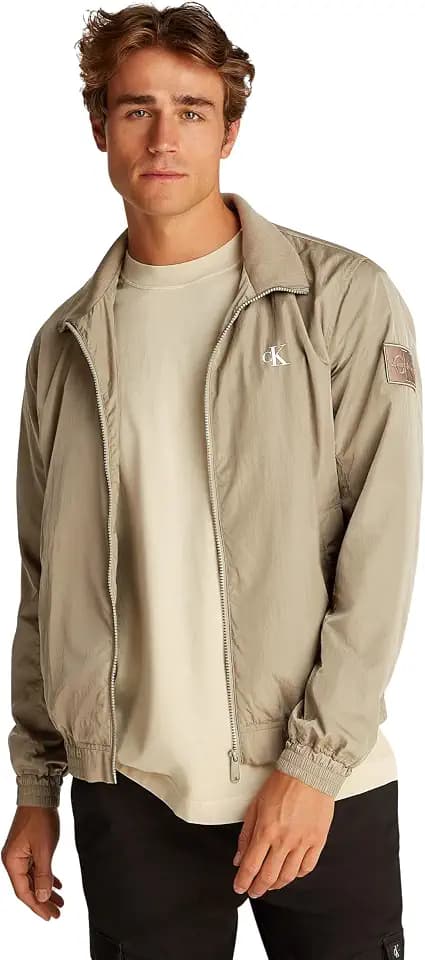 Calvin Klein Herren Unpadded Harrington Jacket J30j327373 Windbreaker-Jacke
