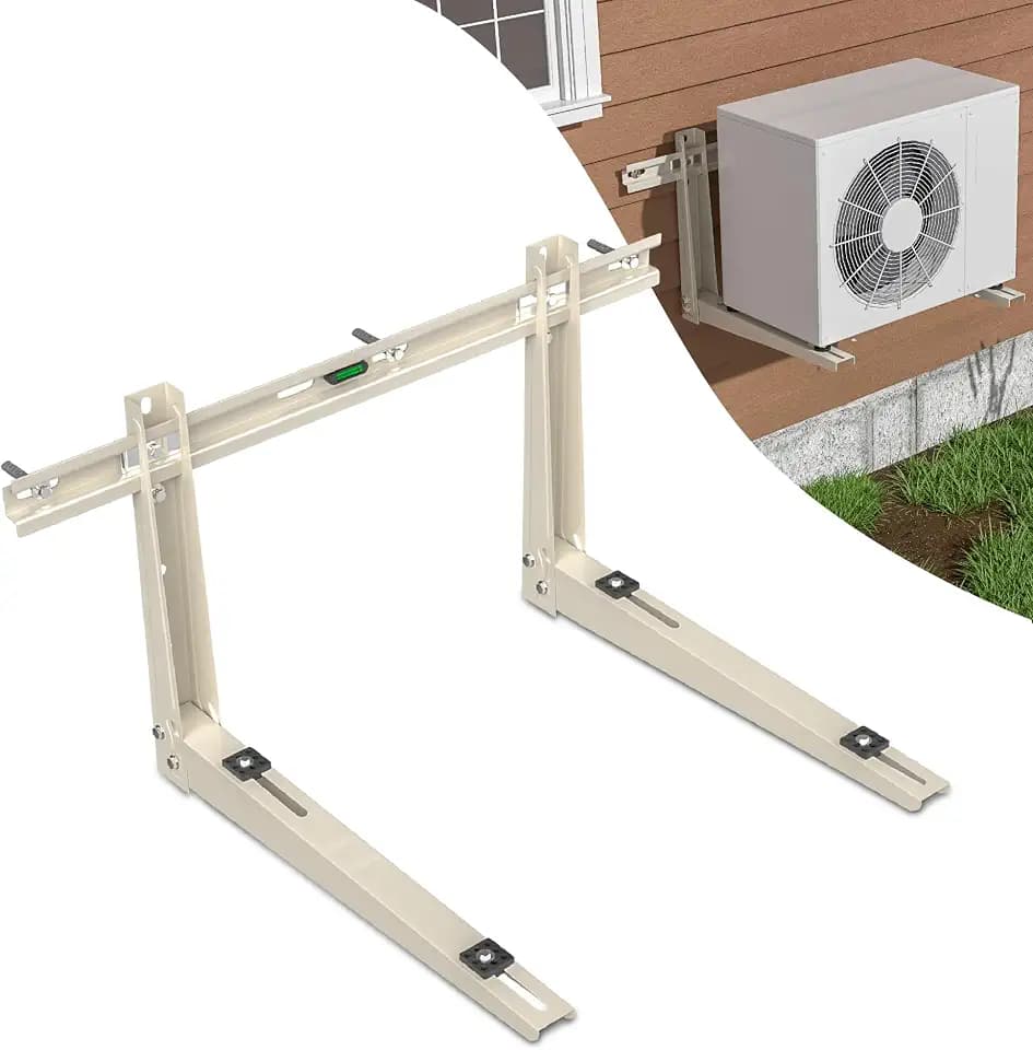 Mini Split Wall Mounting Bracket Outside for Heat System 9000 to 36000 BTU