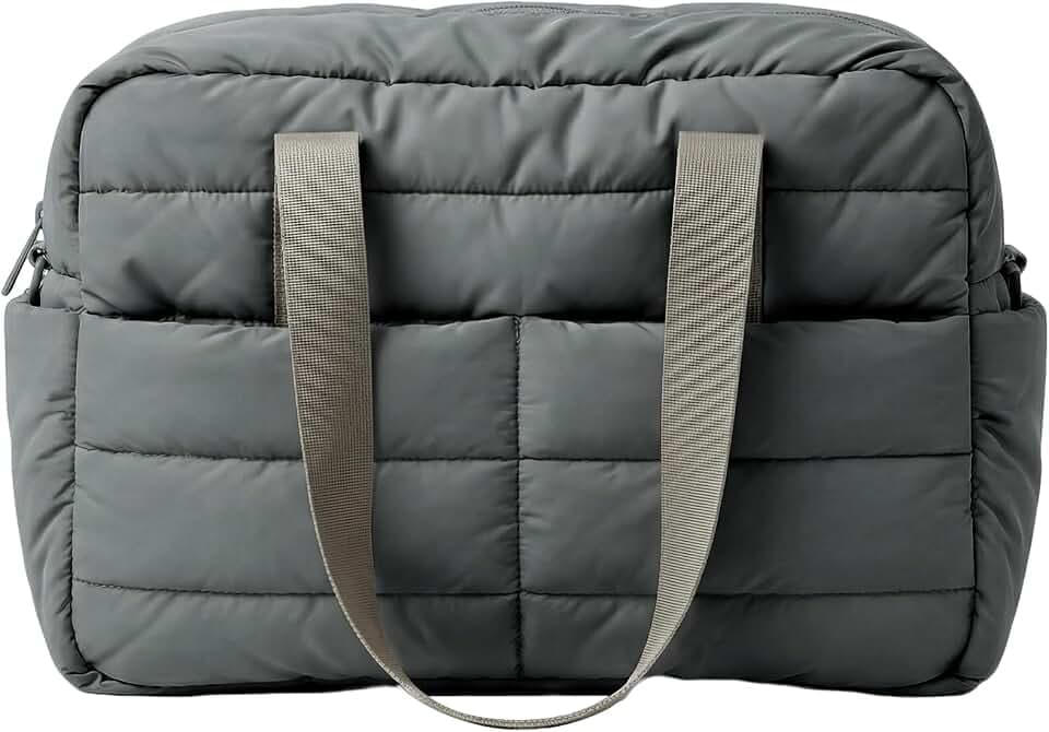 Lightweight Water-Resistant Gym Bag for Men and Women, Travel Duffle Carry On Weekender Overnight Bag for Work, Fitness.