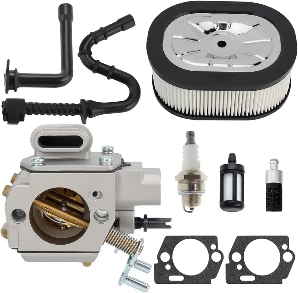 1128 120 0629 Carburetor 0000 120 1653 Air Filter For Stihl Chainsaws