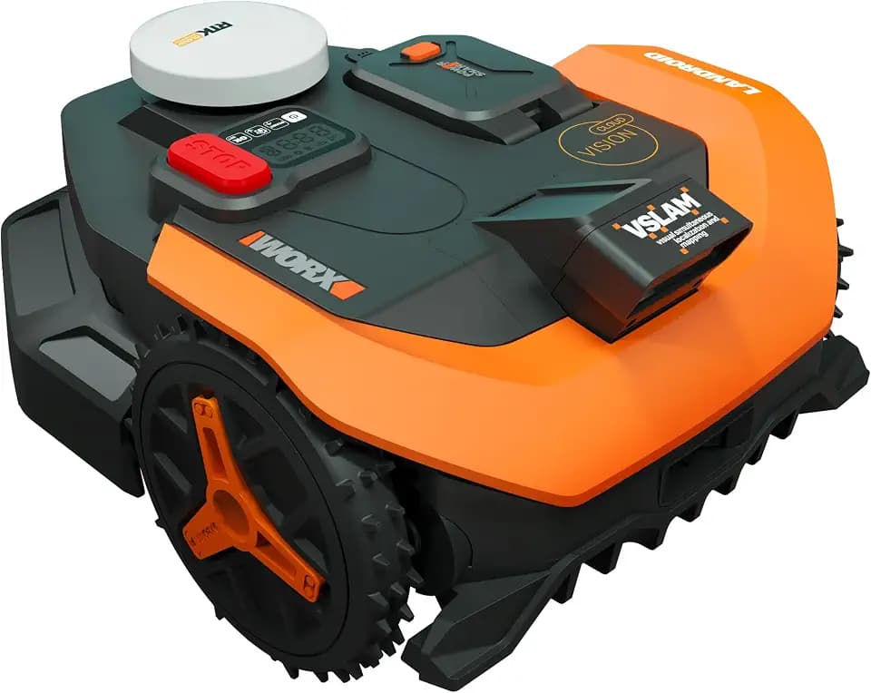 WORX Robot Lawn Mower for 1/2 Acre, No Perimeter Wire, WR320