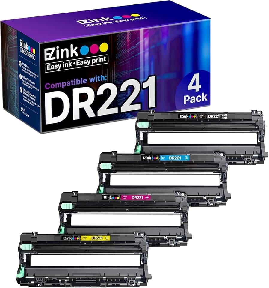 E-Z Ink DR 221 DR221 Compatible Replacement for Brother HL-3140CW MFC9130CW