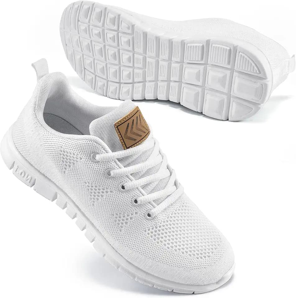 FUDYNMALC Womens Tennis Shoes Comfortable: Lightweight Casual Walking Shoes