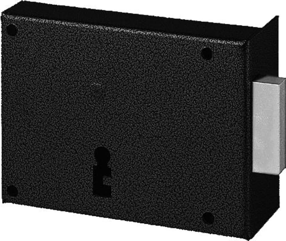 ABUS fc0461206 a Seine H PDT 110 g Kastenschloss, ohne Griff/horizontale mit mit Schlüssel für Öffnung links außen 81 x 110