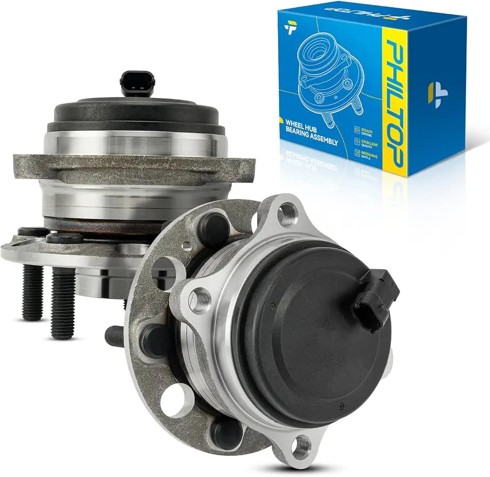 PHILTOP 512646 x2 FWD Rear Wheel Bearing Hub Assembly for Santa Fe