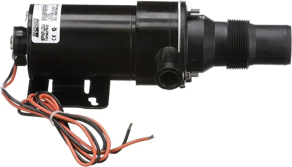 Seachoice Macerator Pump, 12V DC, 1-1/2 In. NPTF Inlet, 1 In. Outlet