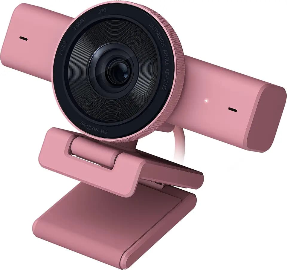 Razer Kiyo V2 Webcam for Streaming and Collaboration 4K 30Fps, Quartz