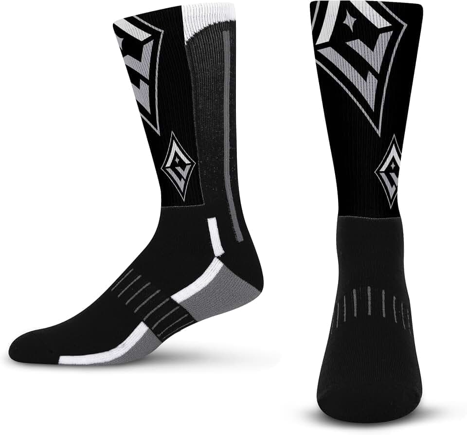 For Bare Feet WNBA Unisex Wnba Zoom II Crew Sock
