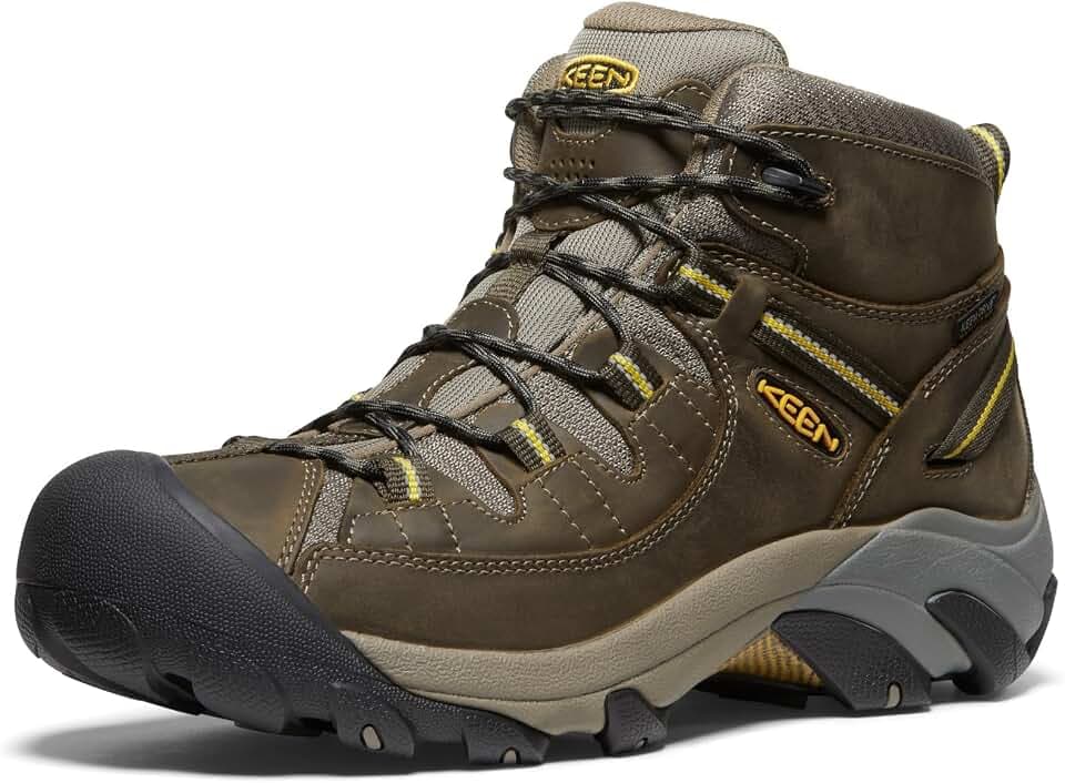 KEEN Men's Targhee 2 Mid Height Waterproof Hiking Boots