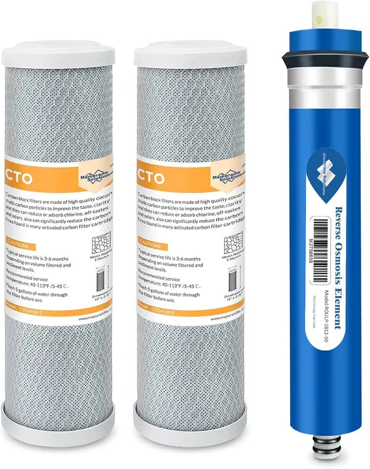 Membrane Solutions 50 GPD Combo Pack for FX12P and FX12M