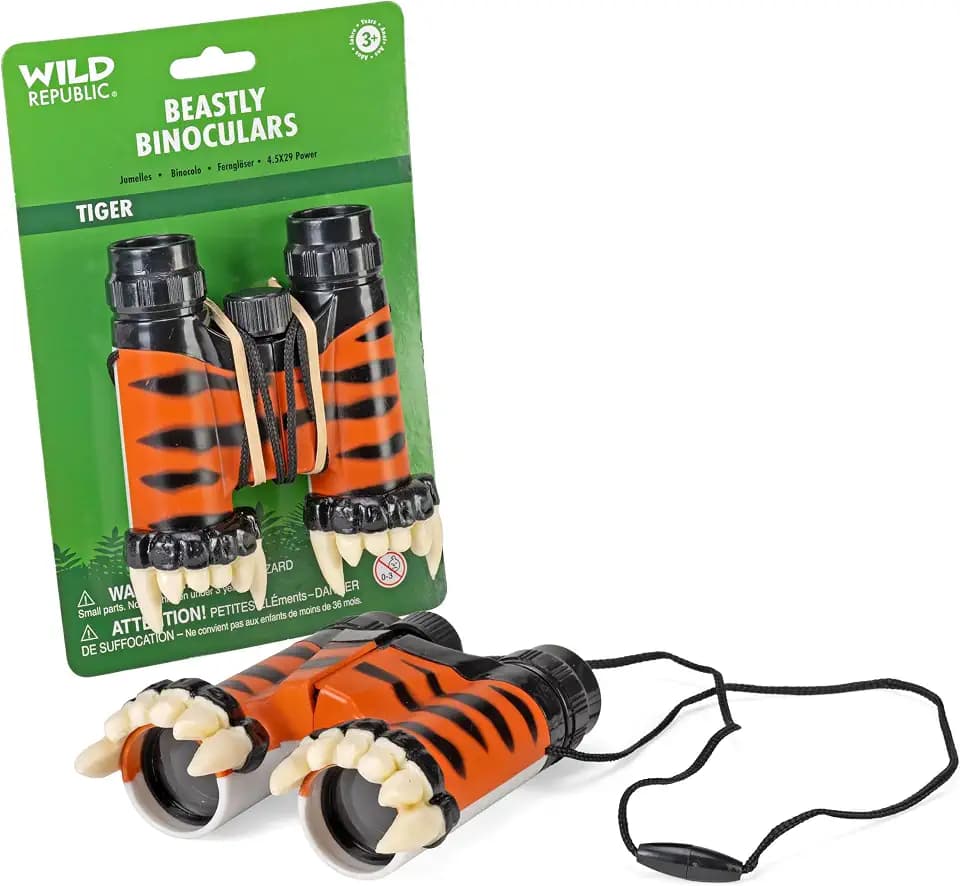 Wild Republic Beastly Tiger Binocular