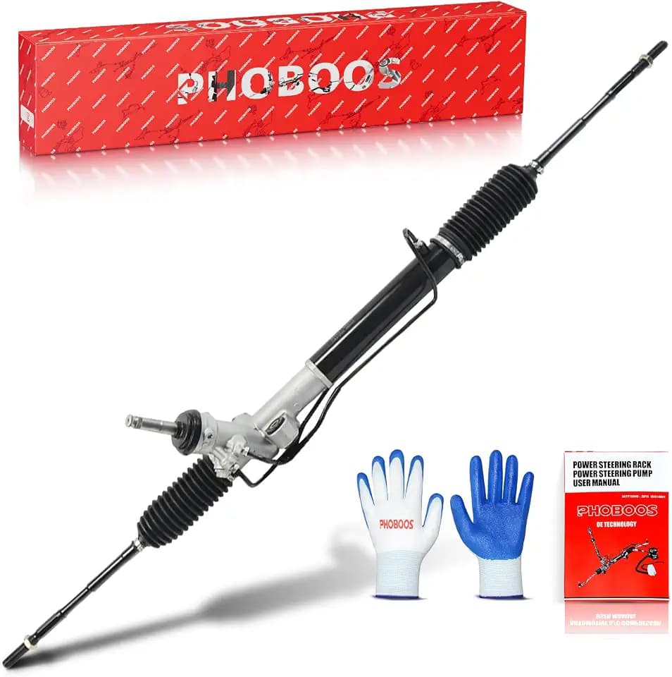 PHOBOOS Hydraulic Power Steering Rack and Pinion Fit for Subaru Forester