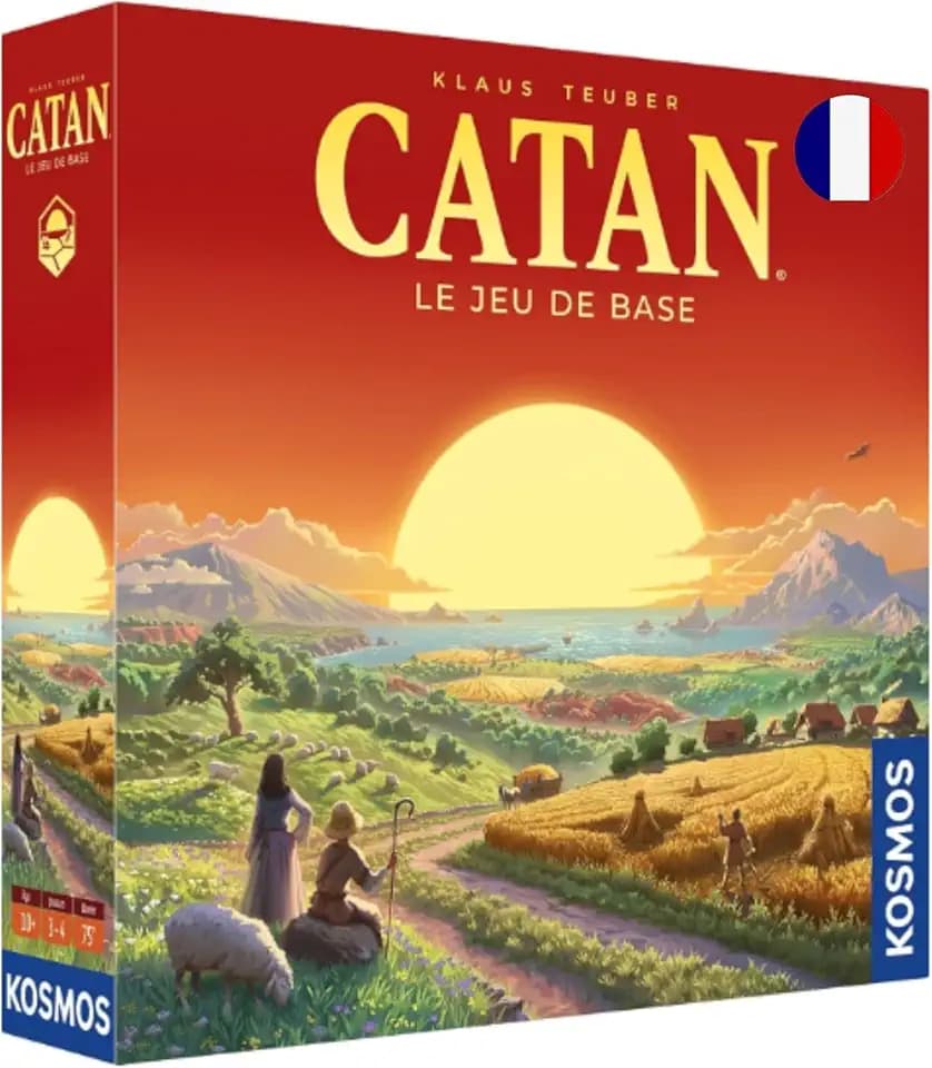Asmodee | Catan | Kosmos | globales strategisches Brettspiel | Gesellschaftsspiele | Familie/Insider | ab 10 Jahren | 3 bis 4 Spieler | 60 bis 120 Minuten | französische Version