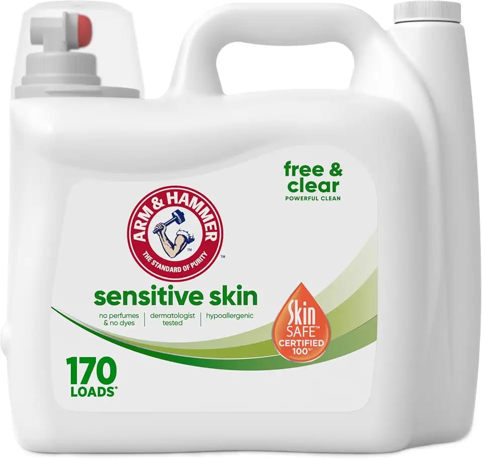 ARM & HAMMER Sensitive Skin Free & Clear Liquid Laundry Detergent
