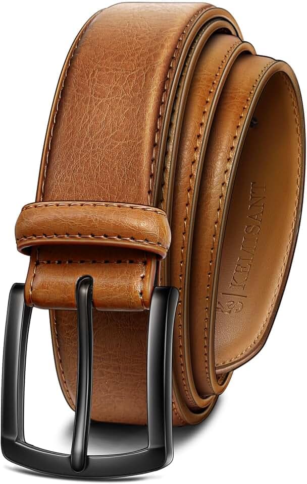 KEMISANT Ledergürtel Herren, Gürtel Herren 35mm