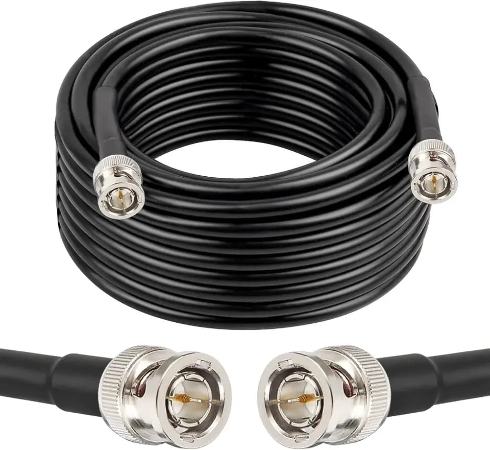 XRDS -RF 40FT SDI Cable, BNC Male Digital Video Cable 75 Ohm RG59 BNC Cables Supports HD-SDI/3G/6G-SDI/4K/8K