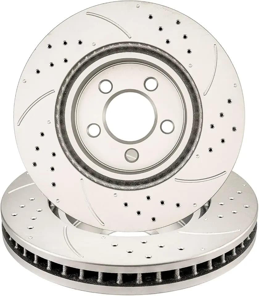 Front Brake Disc Rotors Fit for Camry Toyota 2002-2006 2.4L, Camry Toyota 1994-1996 1999-2001 2.2L, Camry 1994-1996 1999-2006 3.0L, Avalon 1995-2004, Camry 1992-1993 1997-1998,(10.82", 275mm), 31050