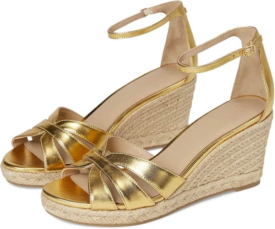 Lauren Ralph Lauren Nellie Nappa Leather Espadrille
