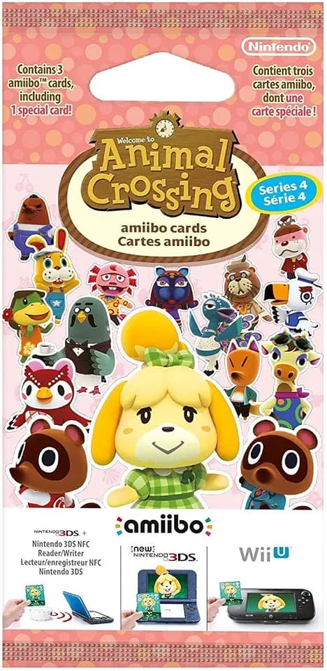 Nintendo Animal Crossing Amiibo Cards - Series 4