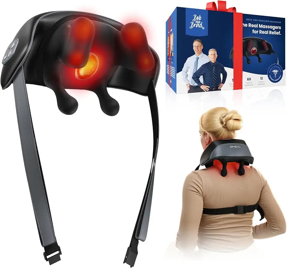 BOB AND BRAD 4D Shiatsu Nackenmassagegerät mit Wärme