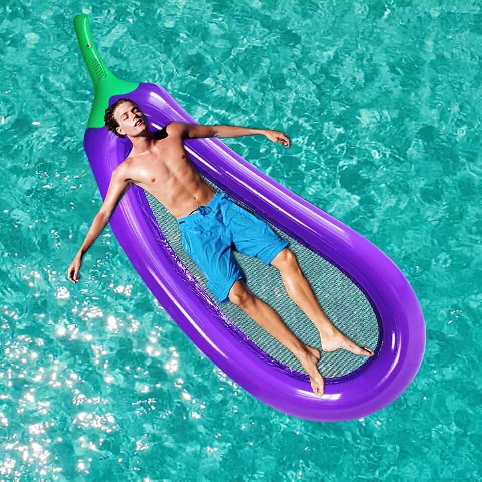 SUNSHINEMALL Inflatable Pool Floats Adult Summer Swimming Pool Rafts Accessories Baby Pool Toys for Kids Lake Water Beach Lounge Chair Floaties for Toddler