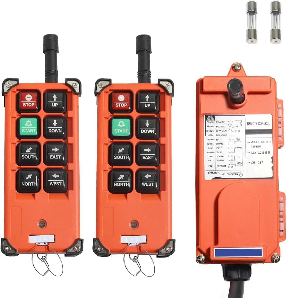 Drahtlose Kran Fernbedienung Industrielle Hebezeug 12V 8 Kanal