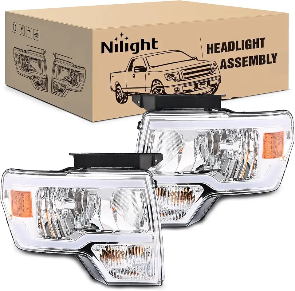 Nilight Headlights Assembly for Ford F150 2009-2014