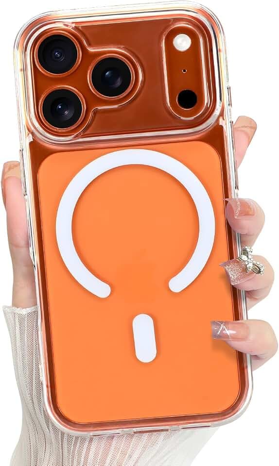 Bonoma for iPhone 17 Pro Max Case Crystal Clear Back -Cystal