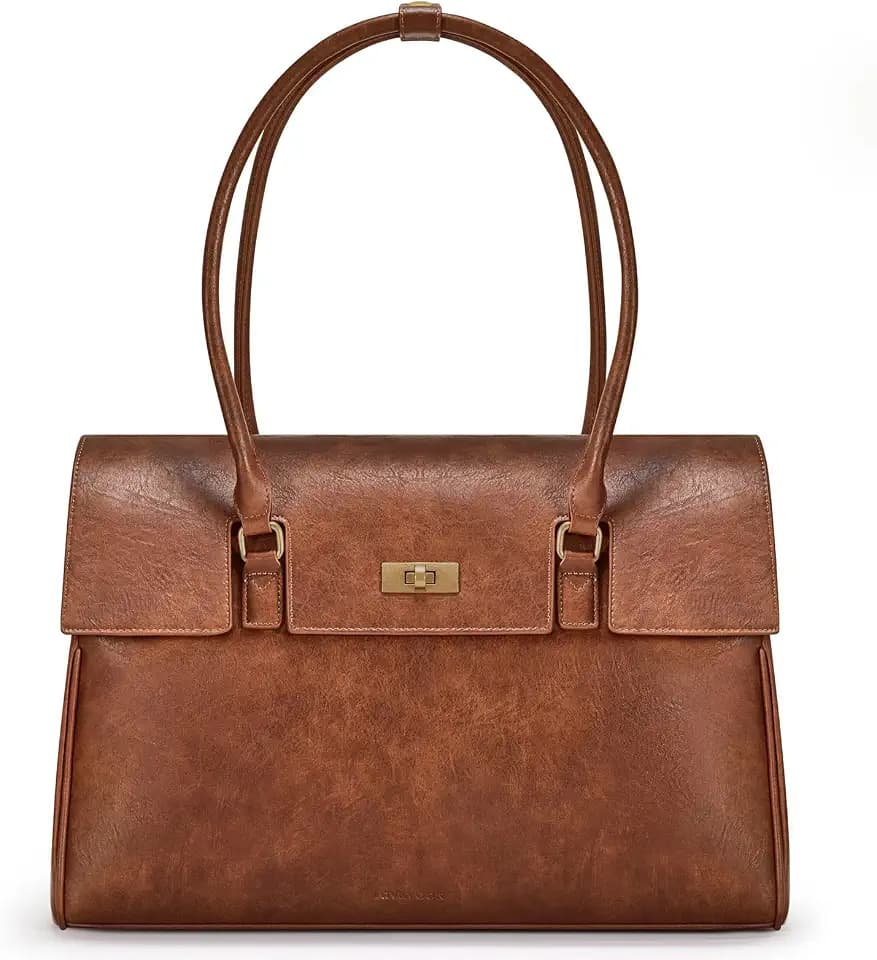 LOVEVOOK Laptop Tote Bag for Women,Computer Briefcase for Work Office