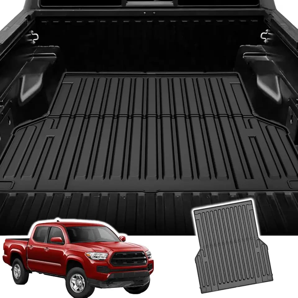 AOMSAZTO Bed Mat for 2005-2023 Toyota Tacoma 5FT Heavy-Duty Bed Liner