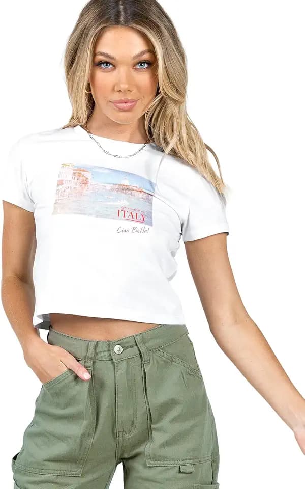 Princess Polly Women's Italy Love Tee