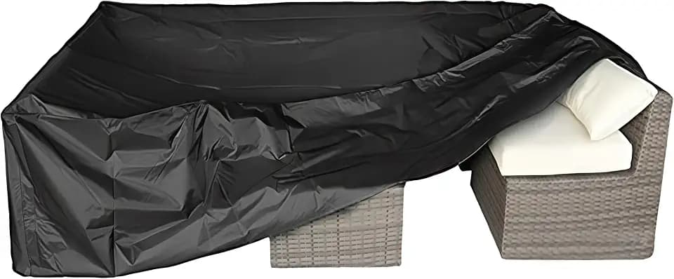 Patio Furniture Set Cover Outdoor Sectional Sofa Set Covers Outdoor Table and Chair Set Covers Water Resistant Extra Large 126 Inch L x 126 Inch W x 32 Inch H