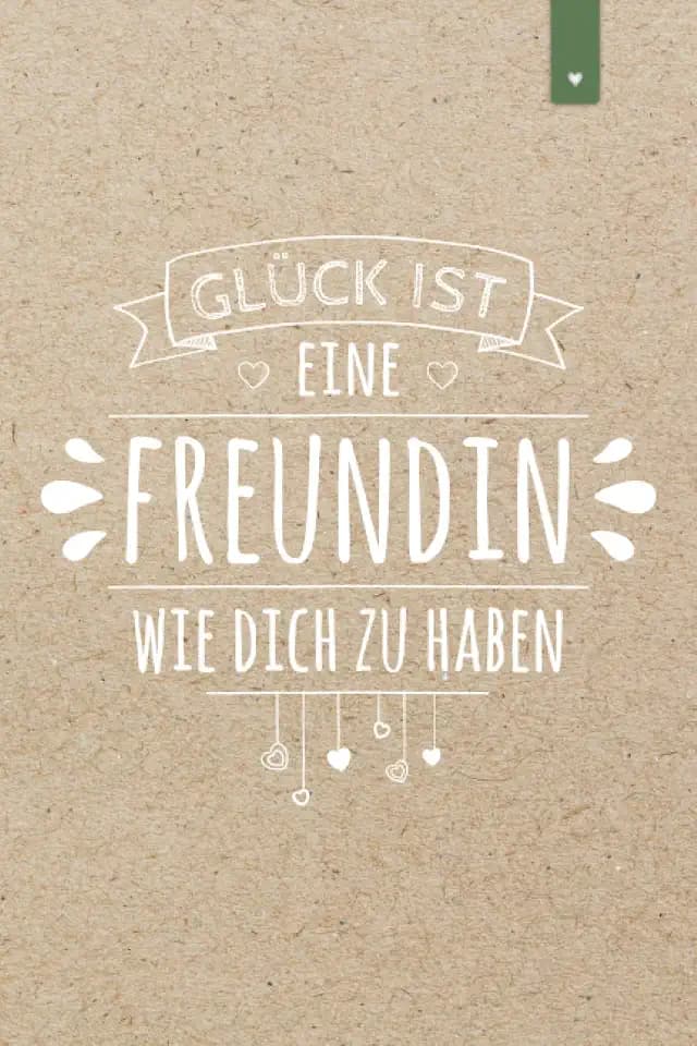 Glück ist eine Freundin wie Dich zu haben: Liebevoll gestaltetes Notizbuch im DIN A5 Format für die allerbeste Freundin | 120 Seiten liniert | ... zum Geburtstag oder Weihnachten | BFF Buch
