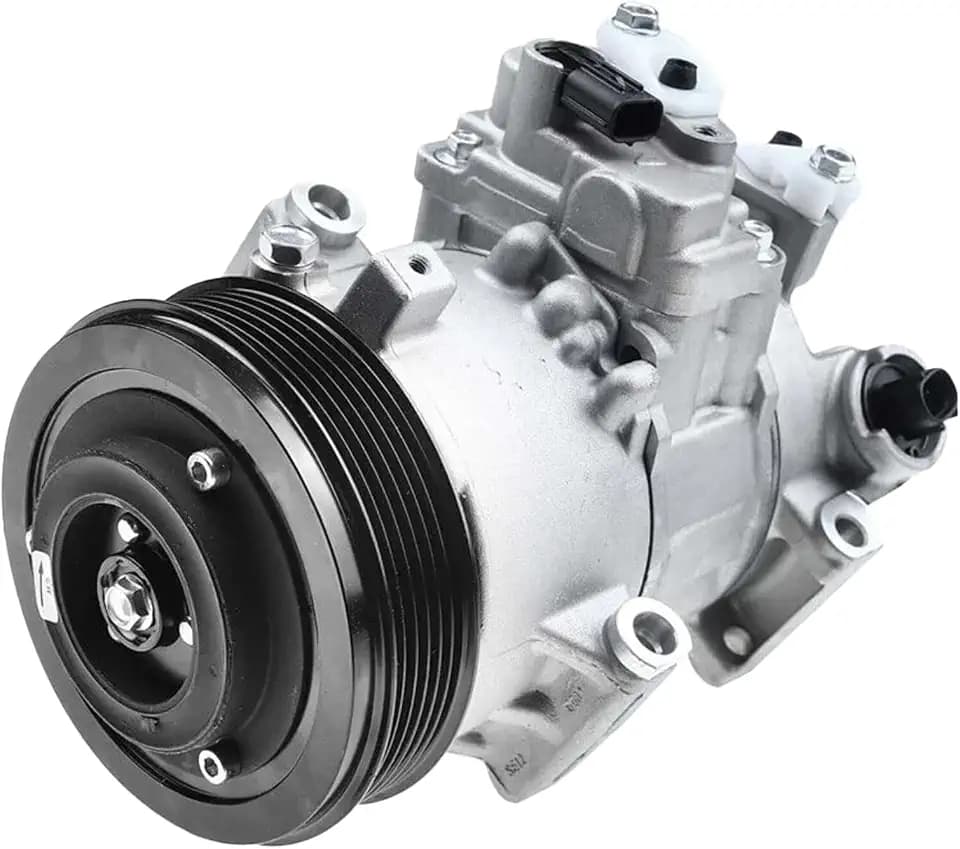 AC Compressor with Clutch Compatible with Toyota Corolla & Matrix 2011-2013, Air Conditioner Compressor with Pre-Filled Oil, Replaces 88310-02710 88310-02711 Air Conditioning Compressor