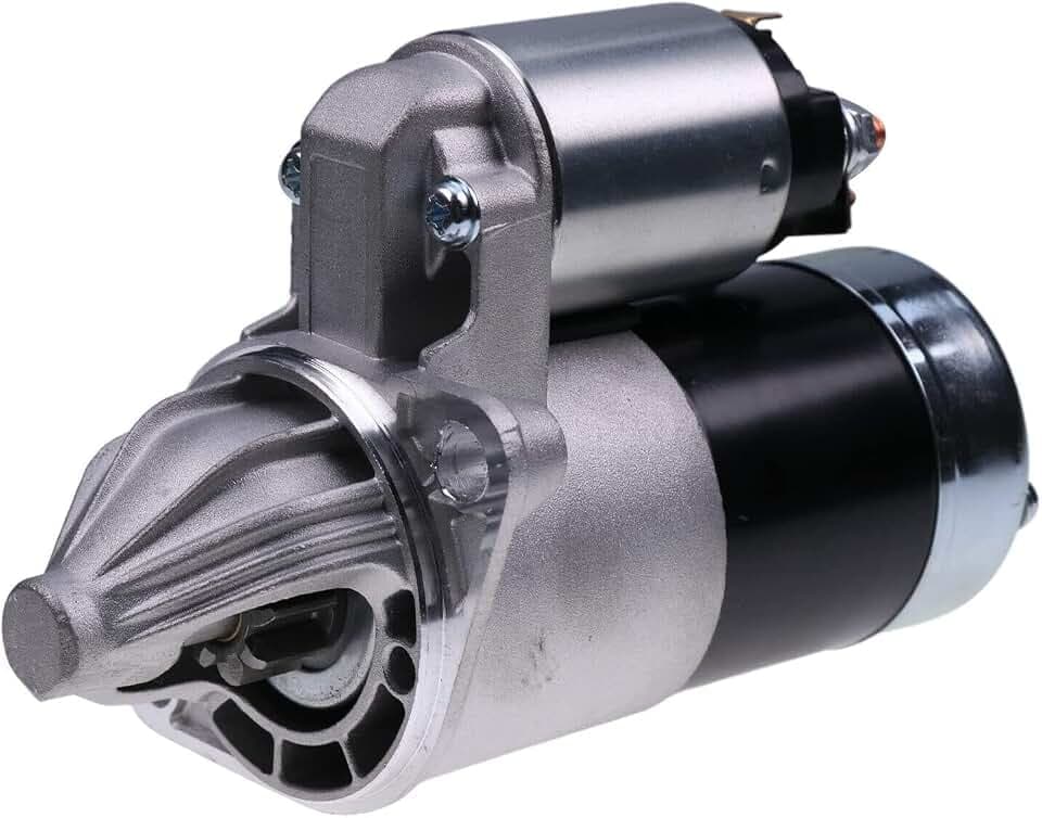 Solarhome 12V 1.2KW Starter 16824-63013 16853-63012 16853-63011 16824-63010 16824-63014 Compatible for Kubota Engine D902 Bobcat D722 MT52 Skid Steer 2004 2005 2006 2007 2008 2009 M0T88080