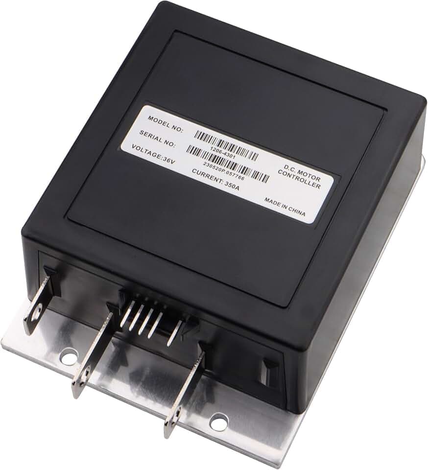 25864G03 25864G05 25864G09 36 V 350 A 5 Pin SX Controller for Curtis 1206-4301 25864G03, 25864G04, 25864G05, 25864G06, 25864G08, 25864G09, 25864Gx, CP28349-G01RB Fit EZGO TXT and Medalist Golf Carts
