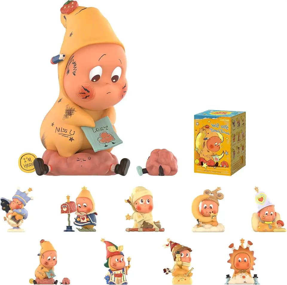 POP MART We are Twinkle Twinkle Series Figures, Twinkle Twinkle Blind Box Figures, Random Design Action Figures Collectible Toys Home Decorations, Holiday Birthday Gifts for boys and girls, Single Box