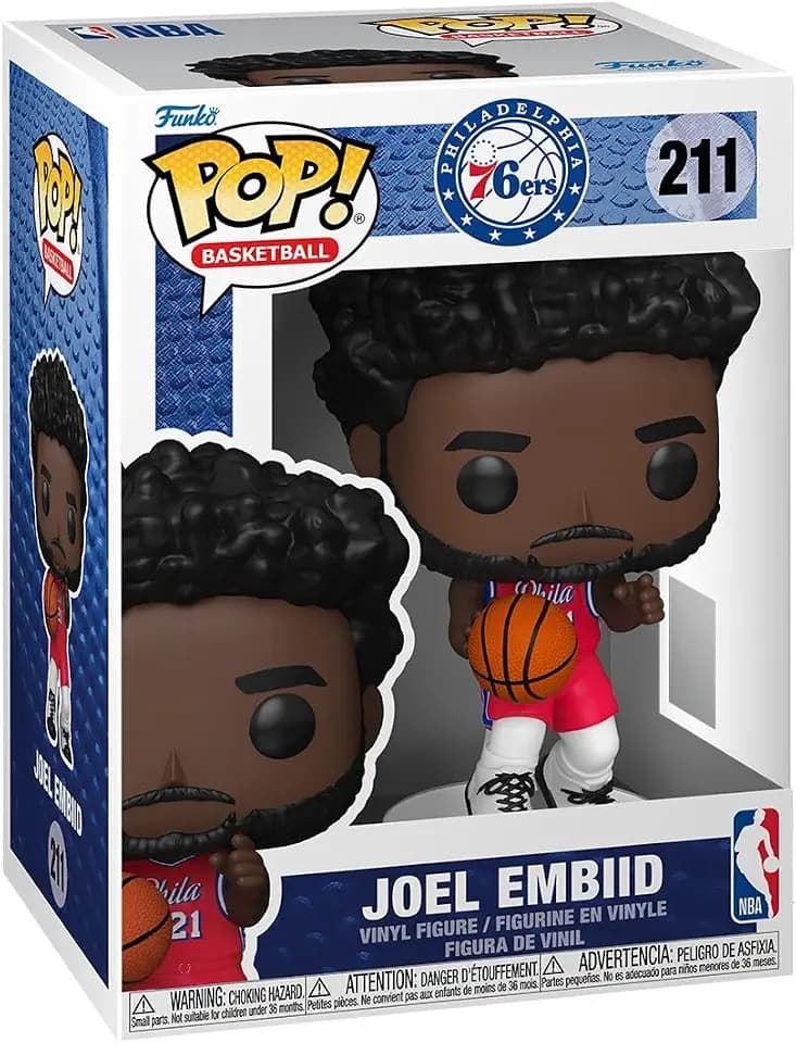 Funko POP! NBA: 76ers - Joel Embiid - NBA Players