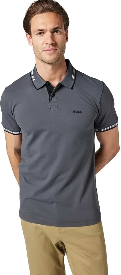BOSS Herren Paul Polo (1er Pack)