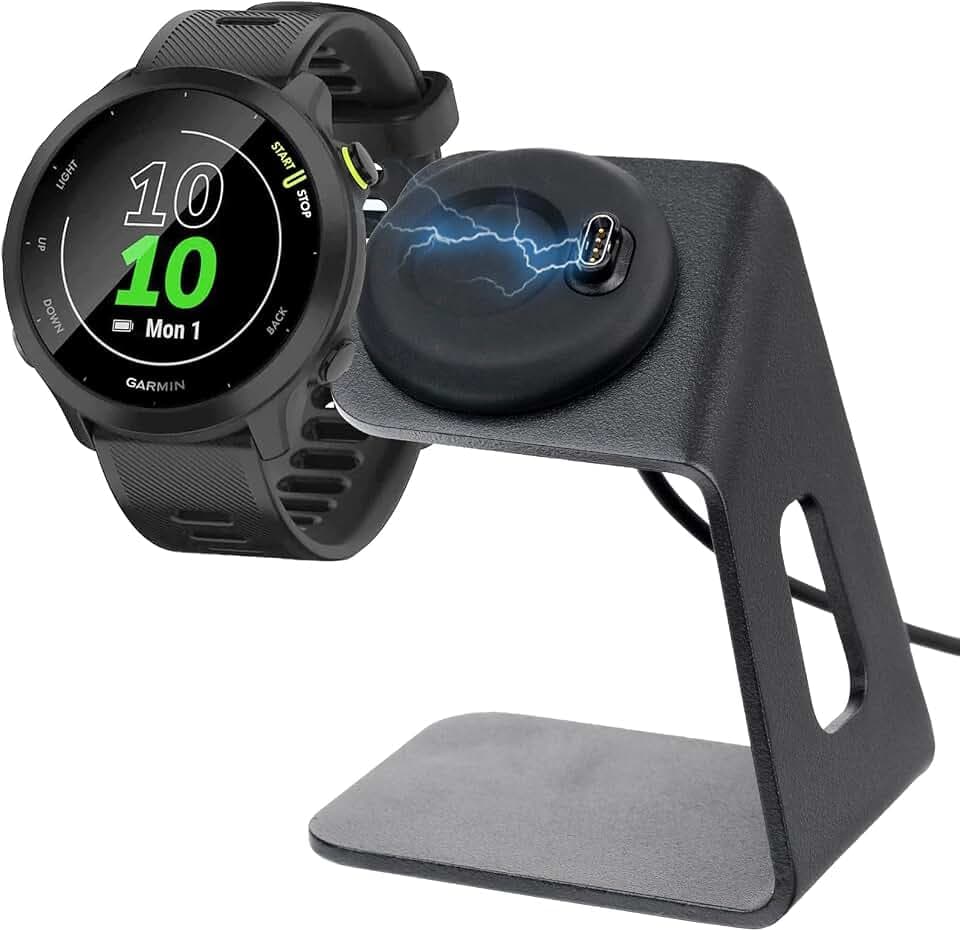 sciuU abnehmbar Ladegerät Ständer kompatibel mit Garmin Fenix Forerunner