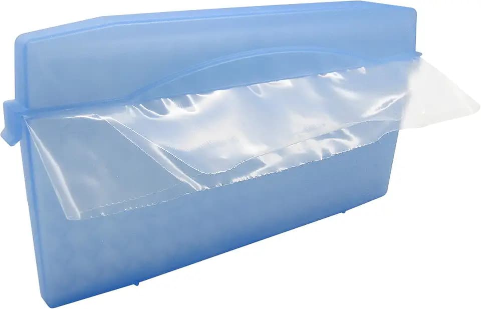 Fackelmann Crushed-Ice-Maker, Eiswürfelform für selbstgemachtes crushed ice, Eiswürfelbereiter (Farbe: Blau), Menge: 1 Stück