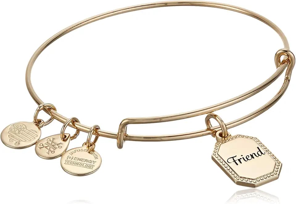 Alex and Ani Friend 'United by Soul, Let the Good Times Roll' Charm Bangle